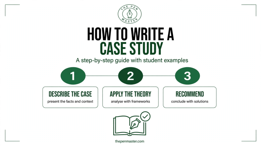 How to write a case study: a step-by-step guide with student examples